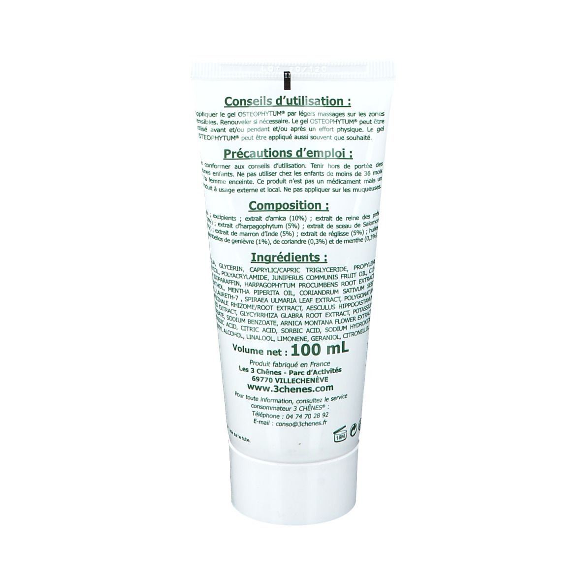 Les 3 Chênes® Ostéophytum® gel