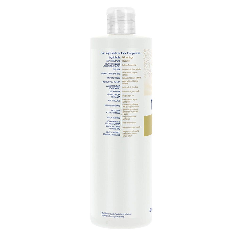 Lift Argan® Lait démaquillant douceur visage et yeux bio