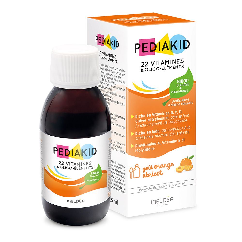 PEDIAKID® Sirup 22 Vitamine und Spurenelemente