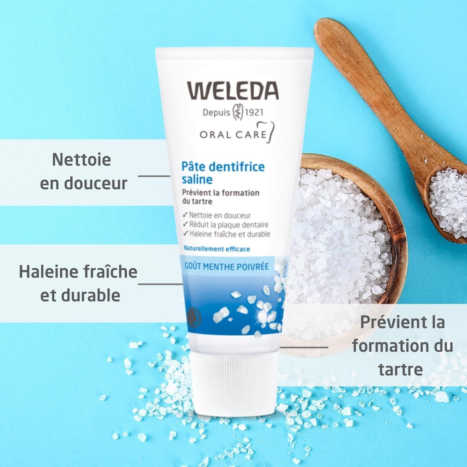 Weleda pâte dentifrice Saline