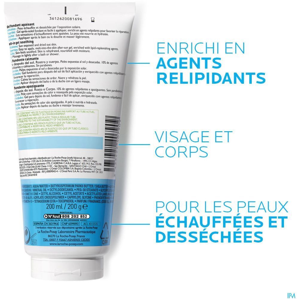 LA ROCHE POSAY POSTHÉLIOS Crème réparatrice après soleil