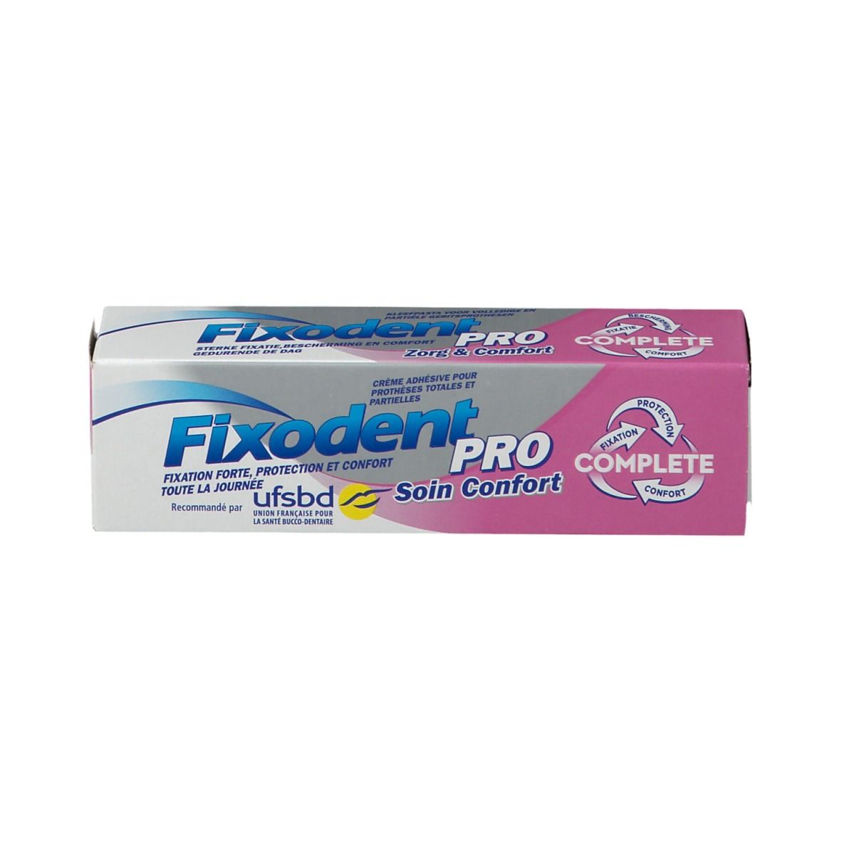 Fixodent Pro Complete Komfort-Pflege Haftcreme für Zahnprothesen