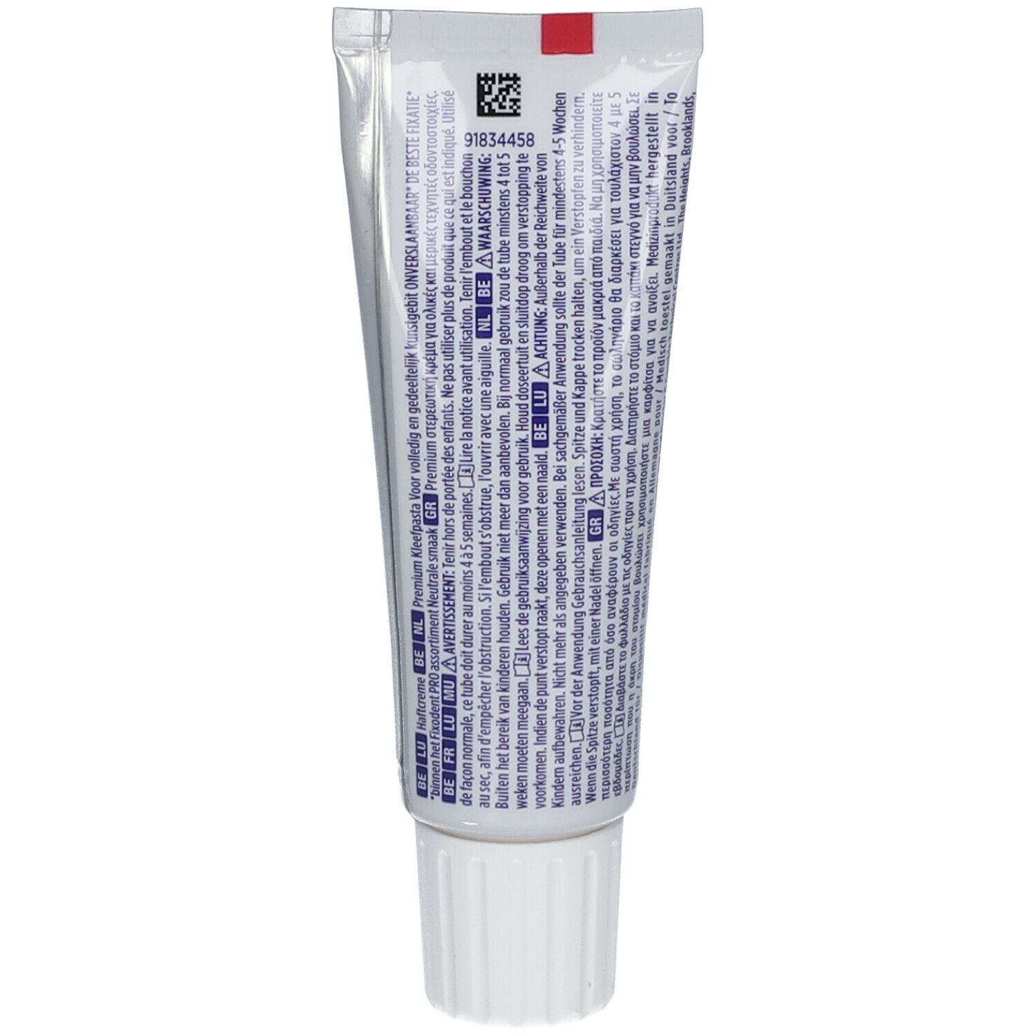 Fixodent Pro Plus Douce Duo Action Crème Adhésive Pour Prothèses Dentaires