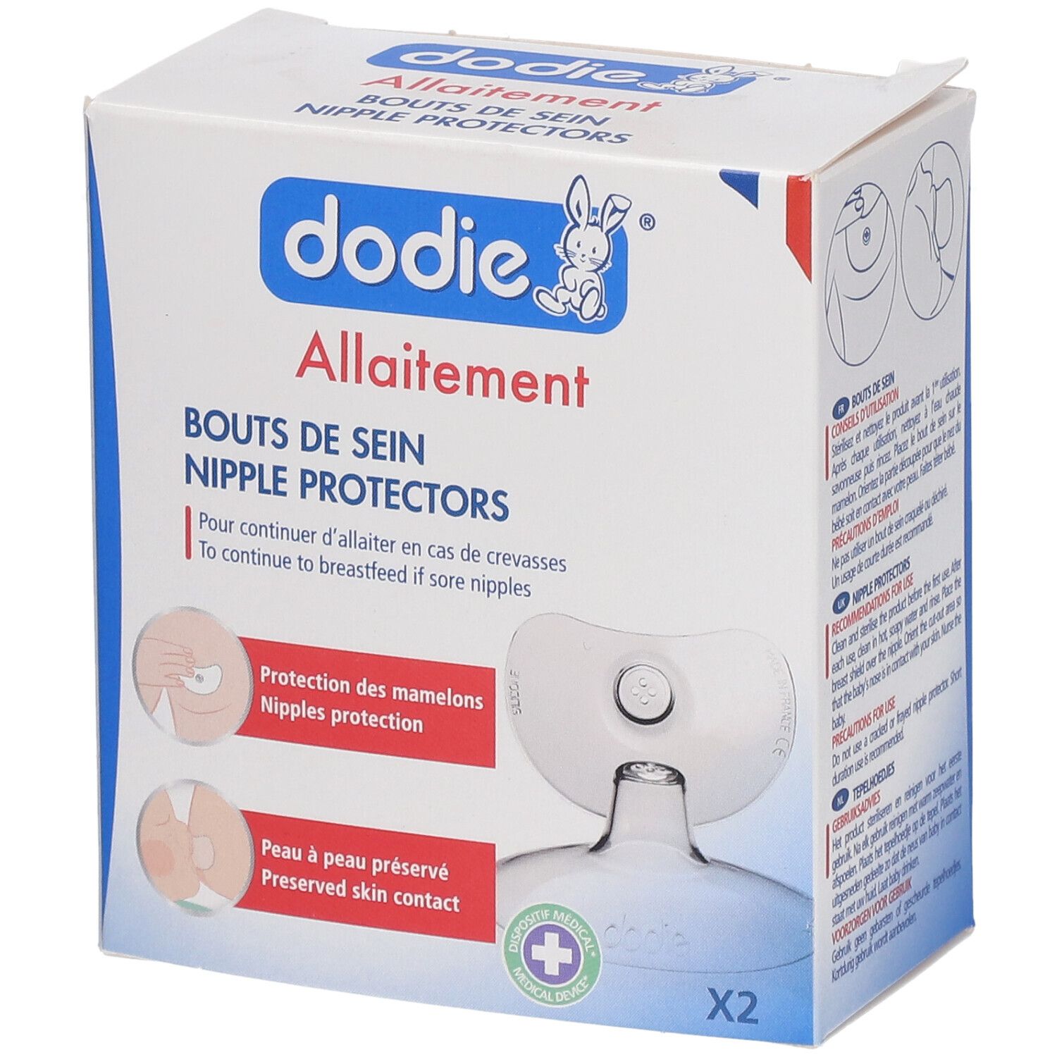 Dodie Allaitement Bout de Sein Bout de sein anatomique. bt 2