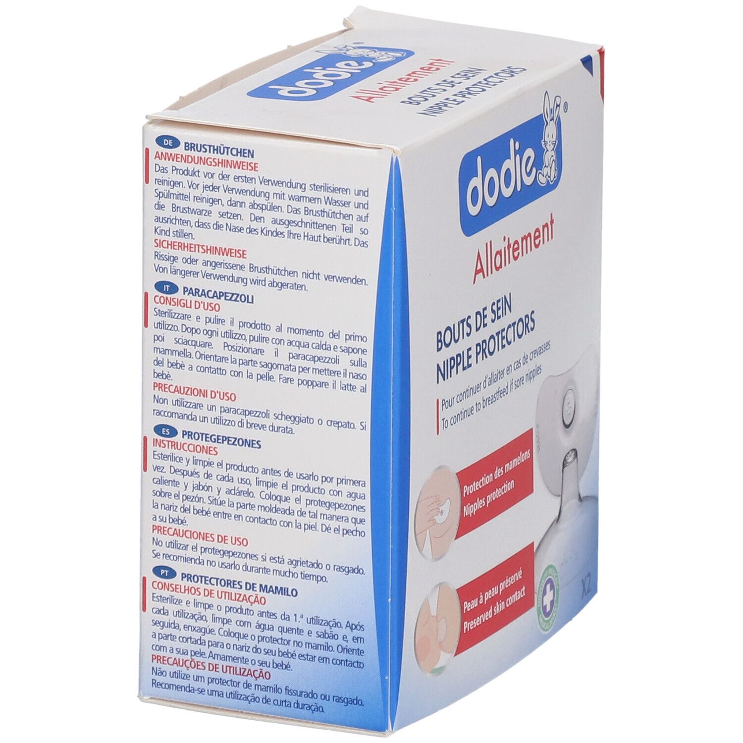 Dodie Allaitement Bout de Sein Bout de sein anatomique. bt 2