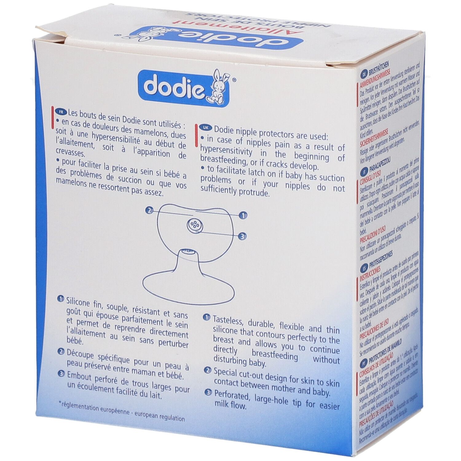 Dodie Allaitement Bout de Sein Bout de sein anatomique. bt 2