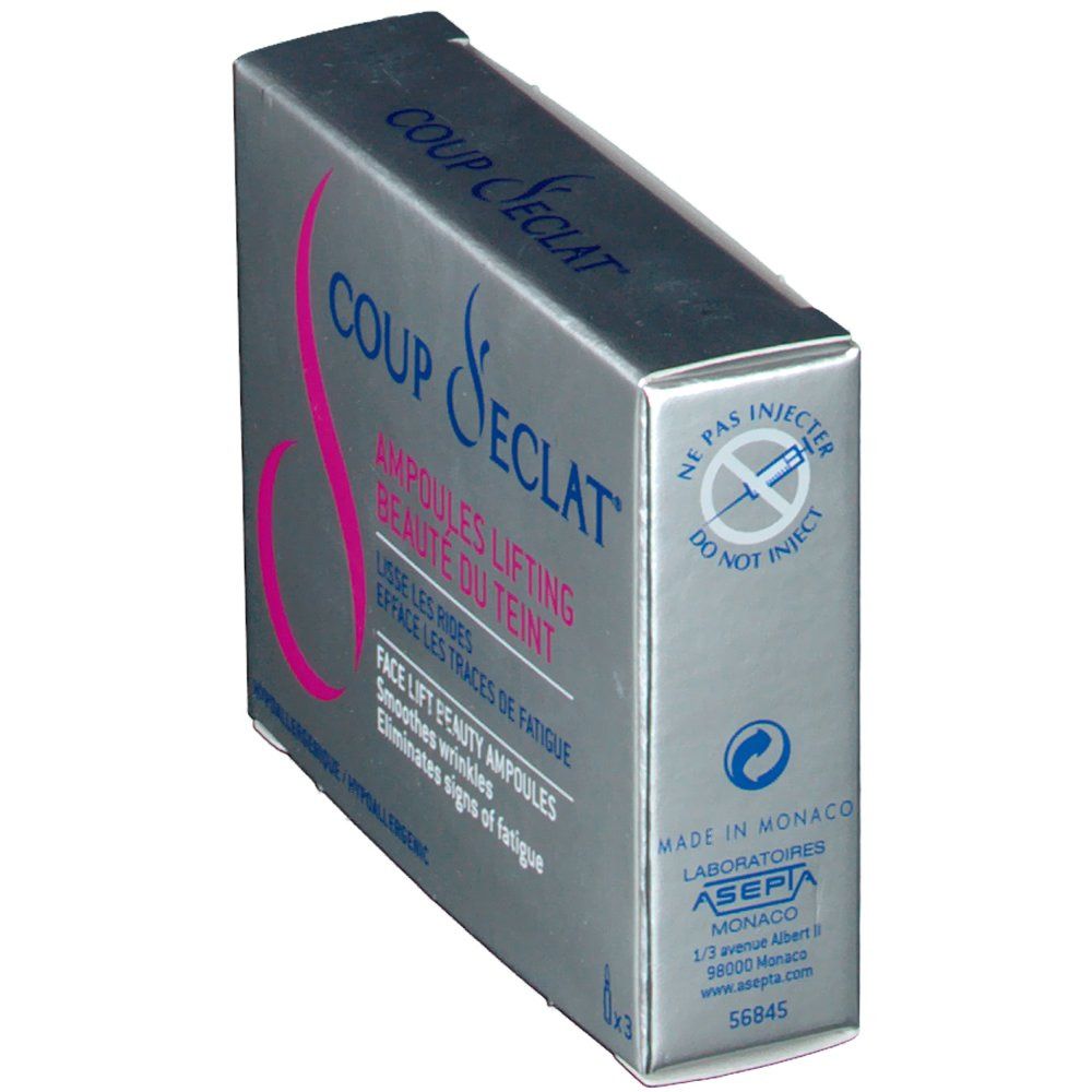 Coup d'éclat® Ampullen zur Straffung des Teints