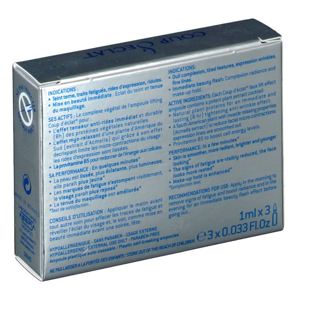Coup d'éclat® Ampullen zur Straffung des Teints