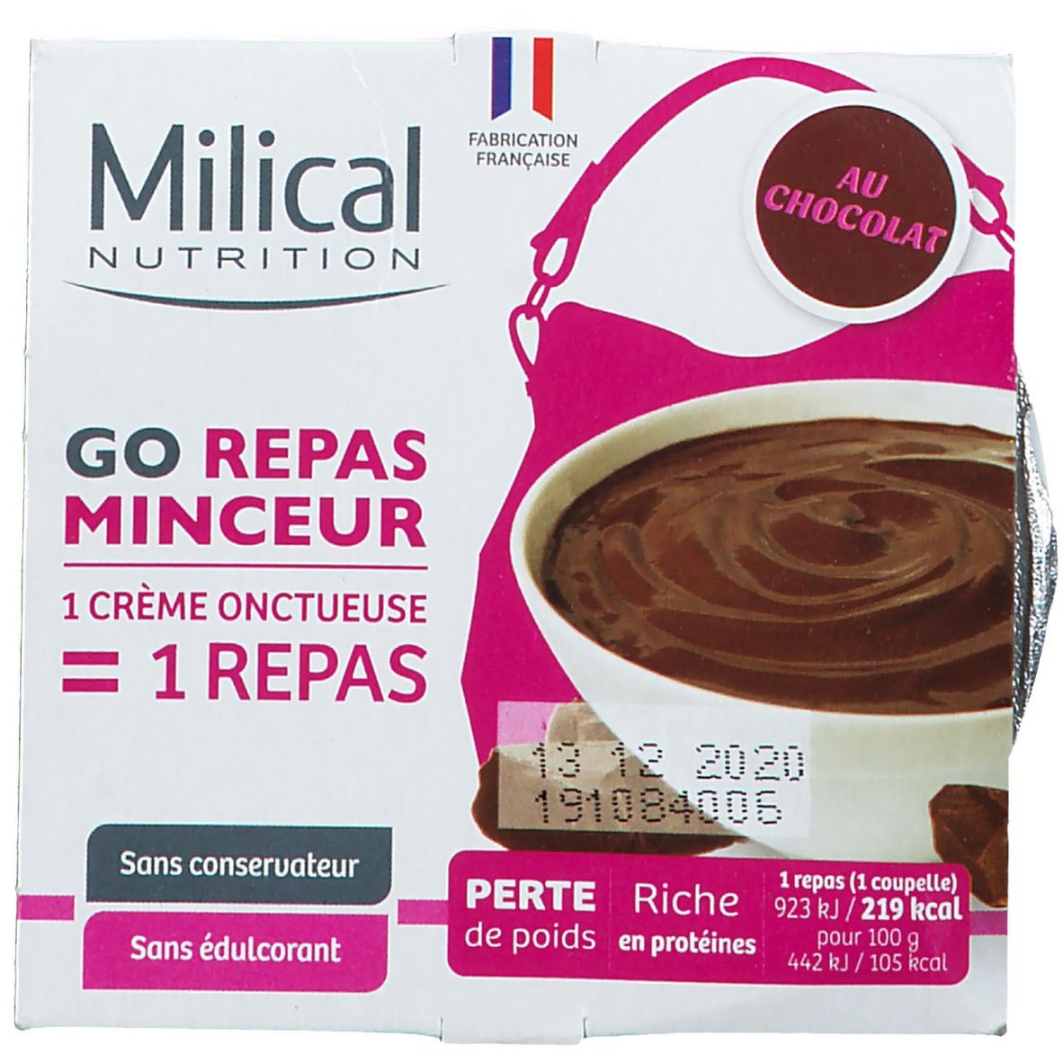 Milical NUTRITION Proteinpudding Schokolade
