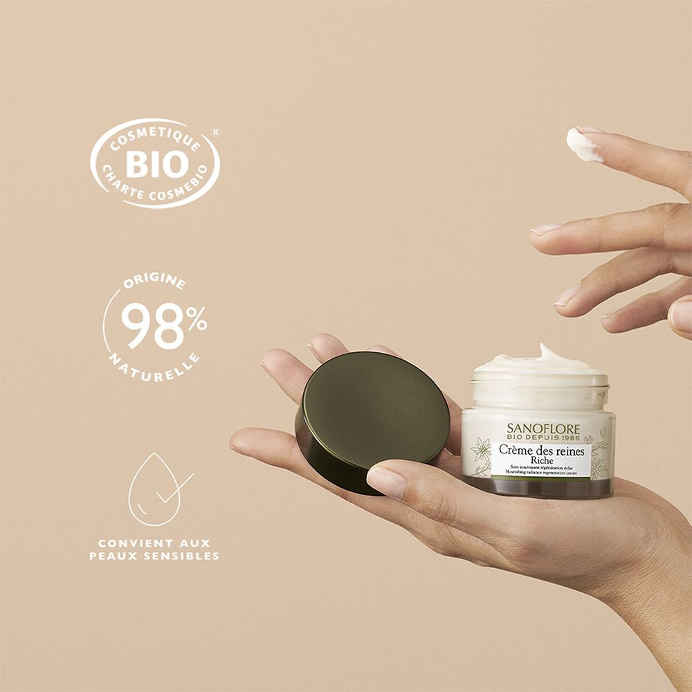 SANOFLORE Crème des reines Riche Certifiée Bio