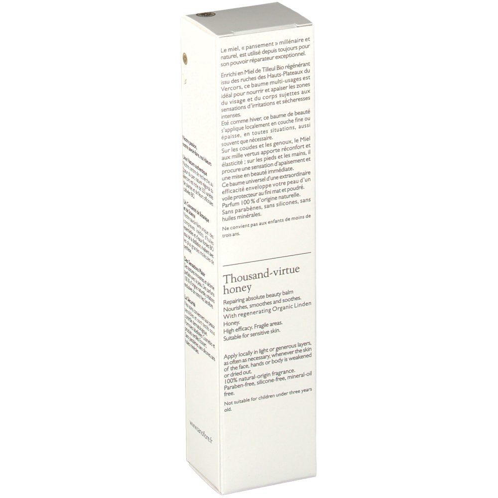 SANOFLORE BIO MIEL AUX MILLE VERTUS BAUME ABSOLU - Baume bio, absolu régénérant au miel de