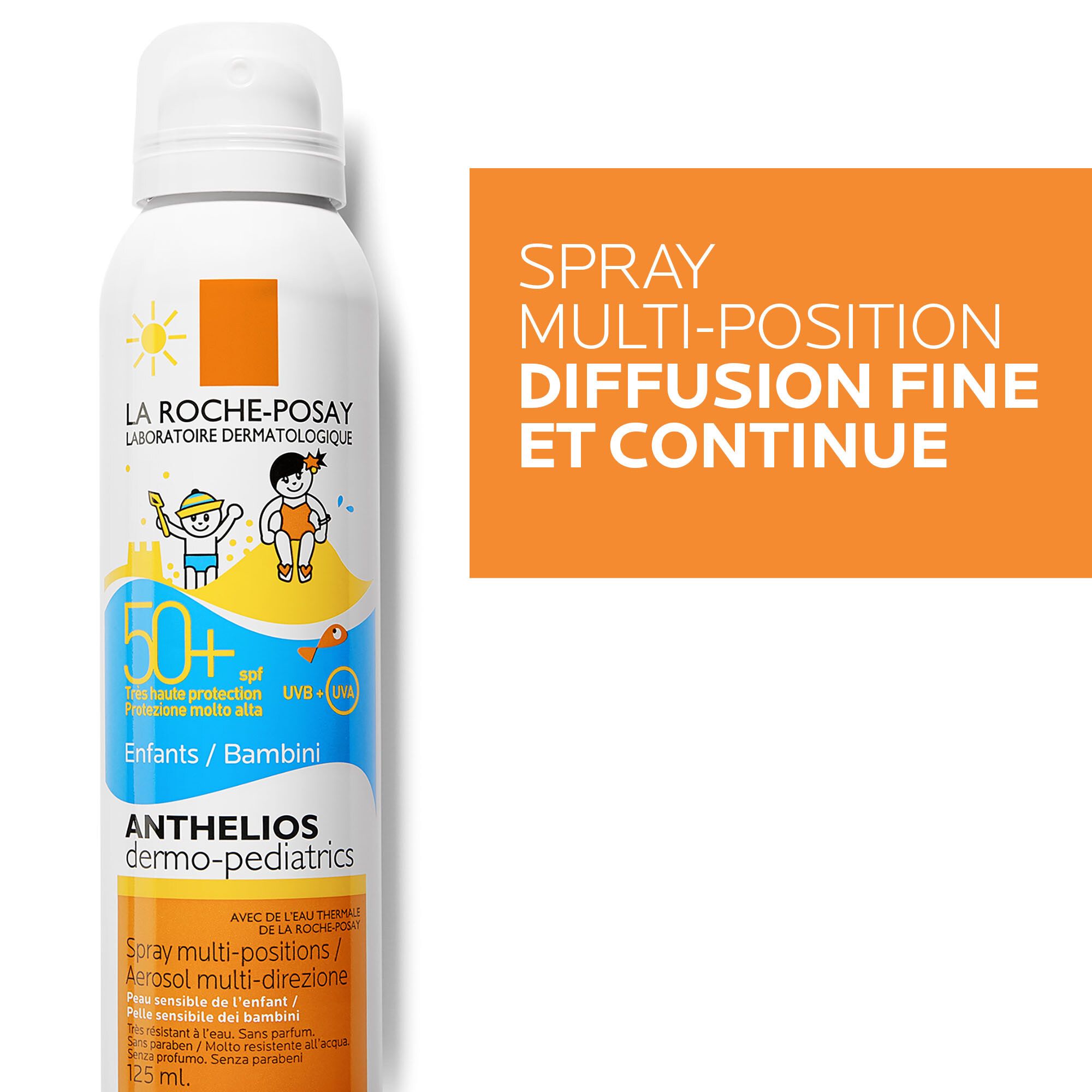 LA ROCHE POSAY ANTHELIOS SPF50+ Dermo-Pediatrics Spray-Solaire