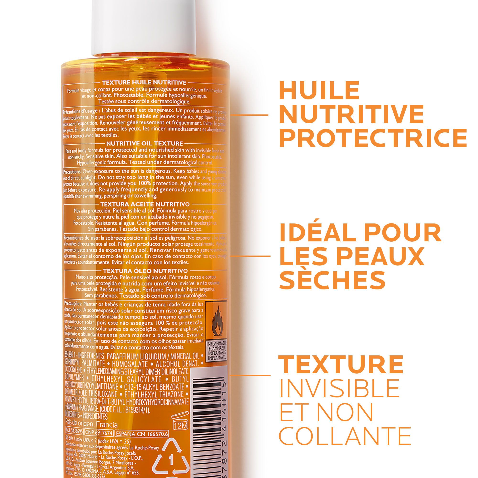 LA ROCHE POSAY Anthelios XL  50+ Pflegendes  Sonnenschutz-Öl