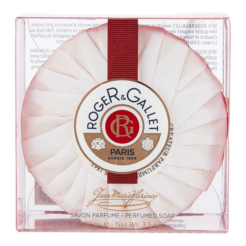 Roger & Gallet Jean Marie Farina Parfümierte Seife - Extra alt - Kristallschachtel