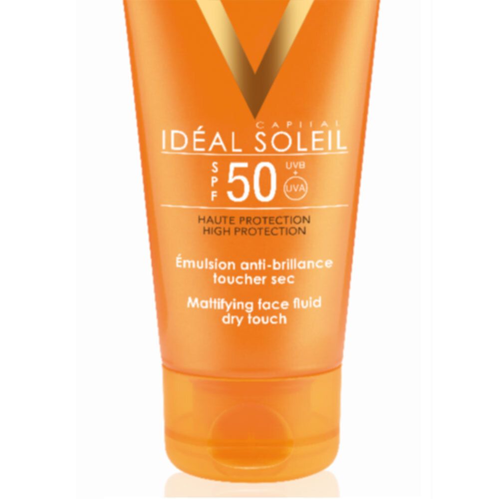 Capital Soleil Emulsion toucher sec SPF50 Tube 50ml