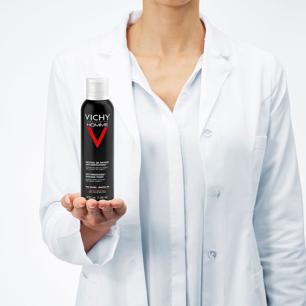 Vichy Homme mousse à raser anti-irritations