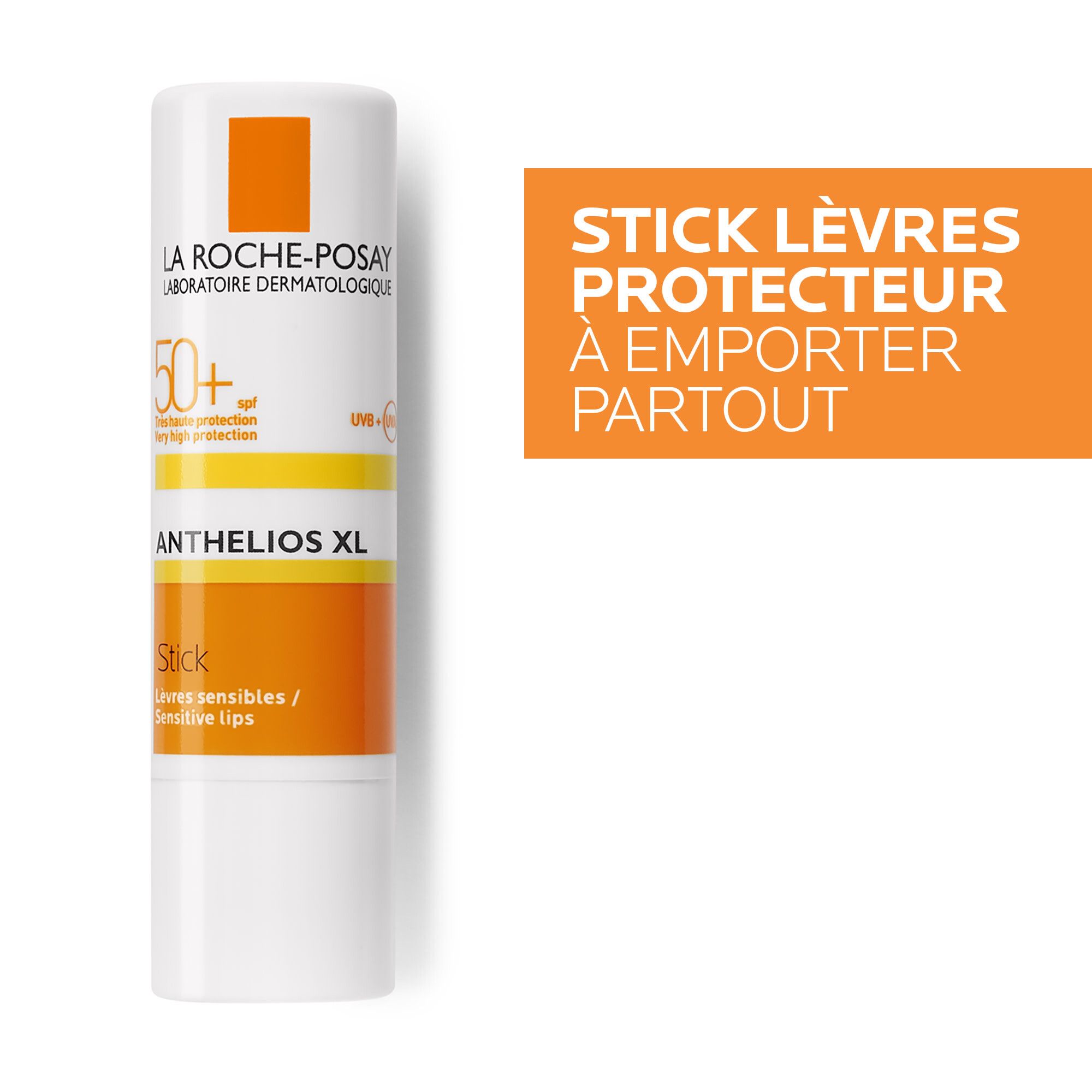 Anthelios Crème Solaire en Stick Visage SPF50+ Avec Parfum 4,7ml