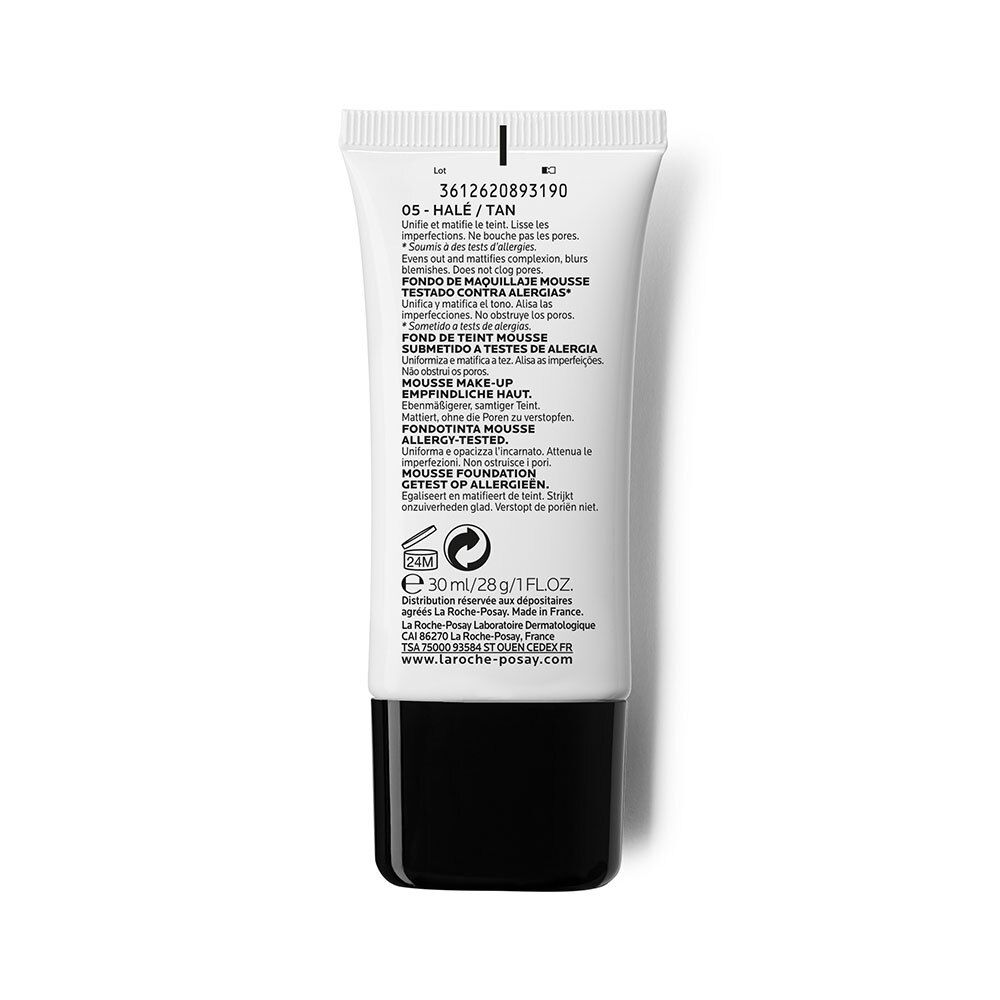 LA ROCHE POSAY TOLÉRIANE Fond de teint mousse matifiante n° 05