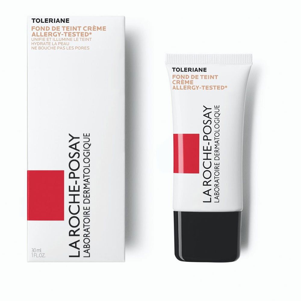 LA ROCHE POSAY TOLÉRIANE Feuchtigkeitsspendende Wassercreme-Foundation Nr. 03