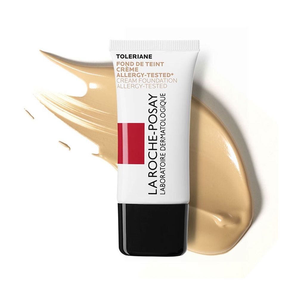 LA ROCHE POSAY TOLÉRIANE Feuchtigkeitsspendende Wassercreme-Foundation Nr. 03