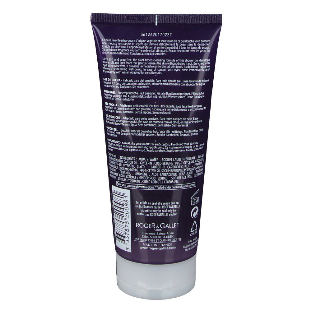 Roger & Gallet Gingembre Belebendes Duschgel