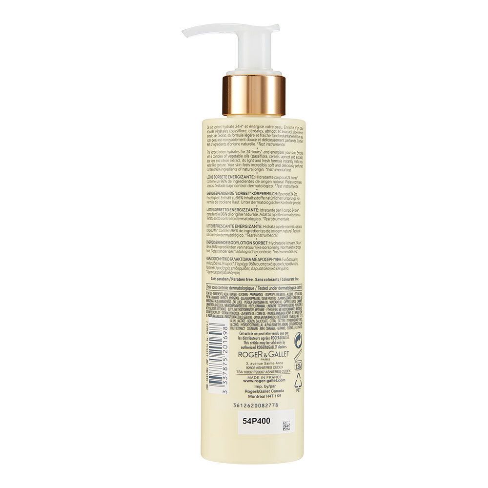 RG LAIT SORBET CEDRAT 200ML