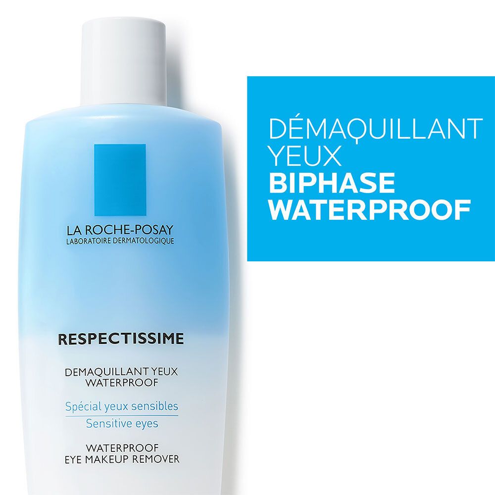 RESPECTISSIME DÉMAQUILLANT YEUX WATERPROOF - Démaquillant yeux waterproof.  - fl 125 ml x