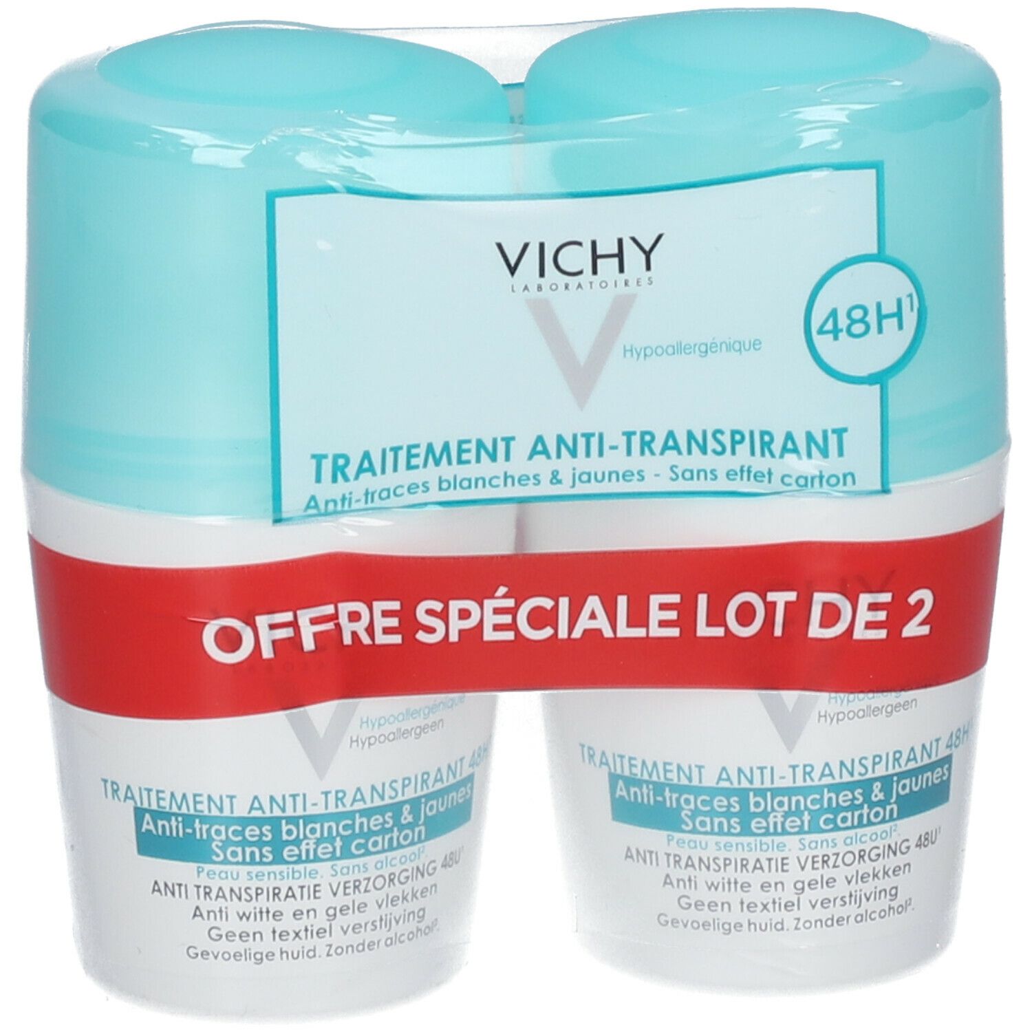 Vichy Déodorant anti-transpirant 48H Roll-On