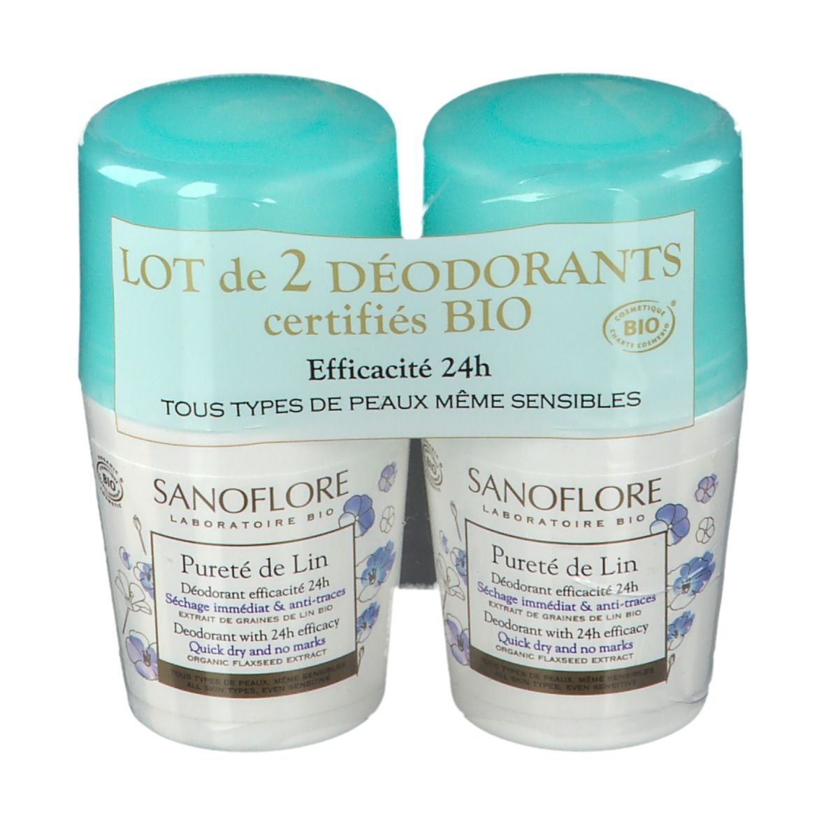 Sanoflore Pureté de Lin déodorant