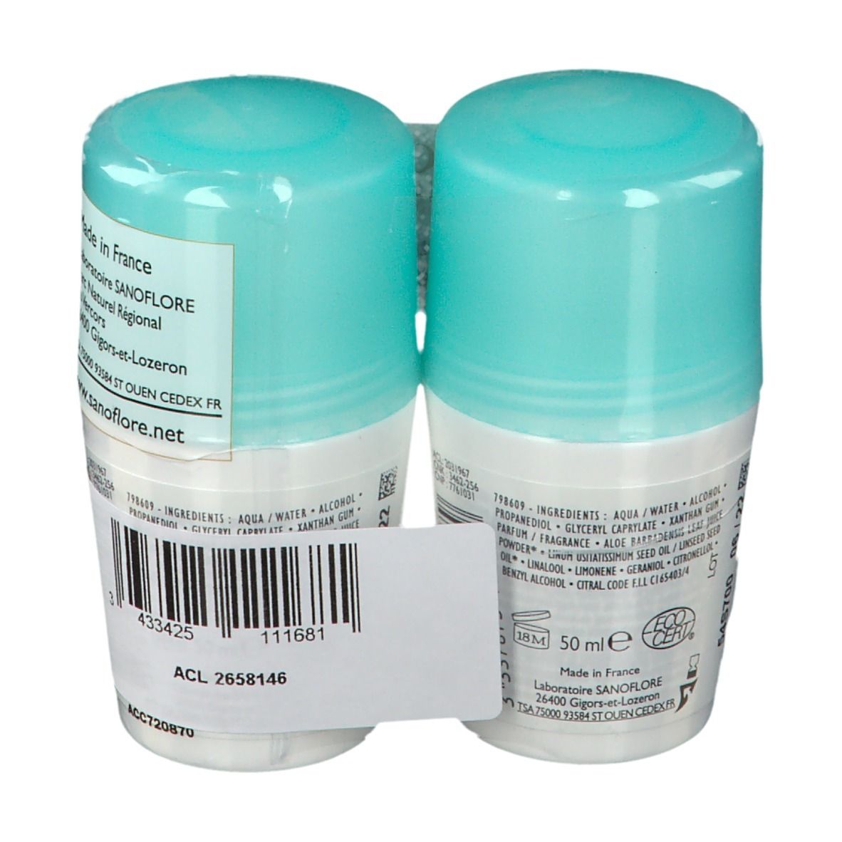 Sanoflore Pureté de Lin déodorant