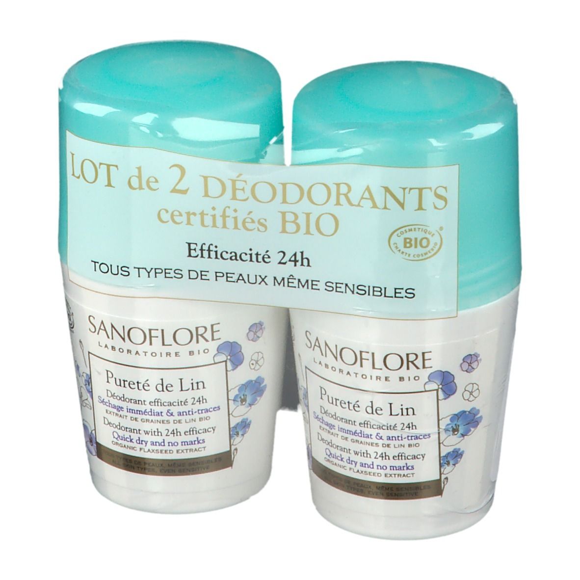 Sanoflore Pureté de Lin déodorant
