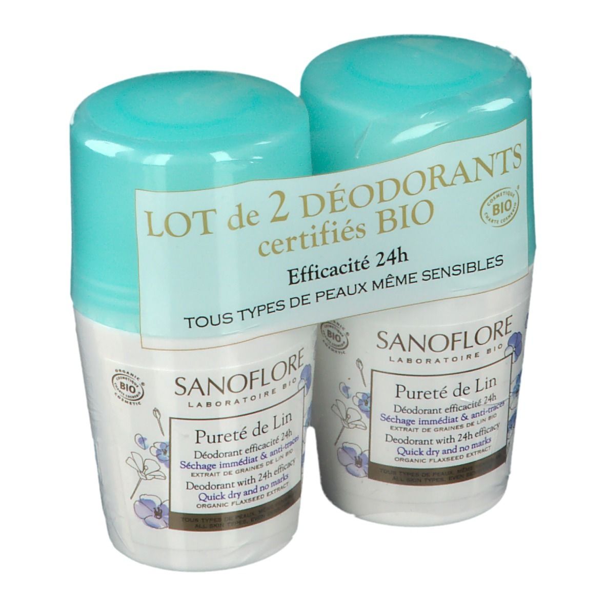 Sanoflore Pureté de Lin déodorant