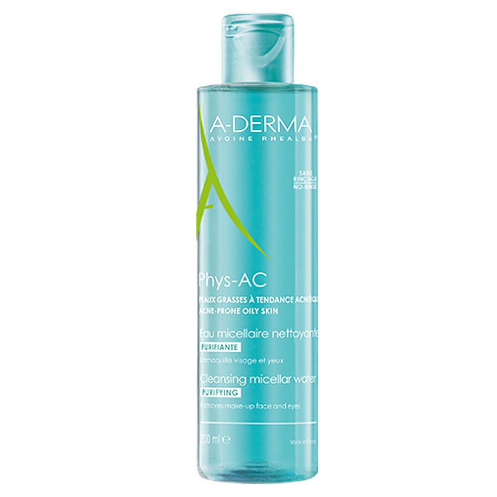 A-Derma Phys-AC zur Reinigung von mizellarem Wasser