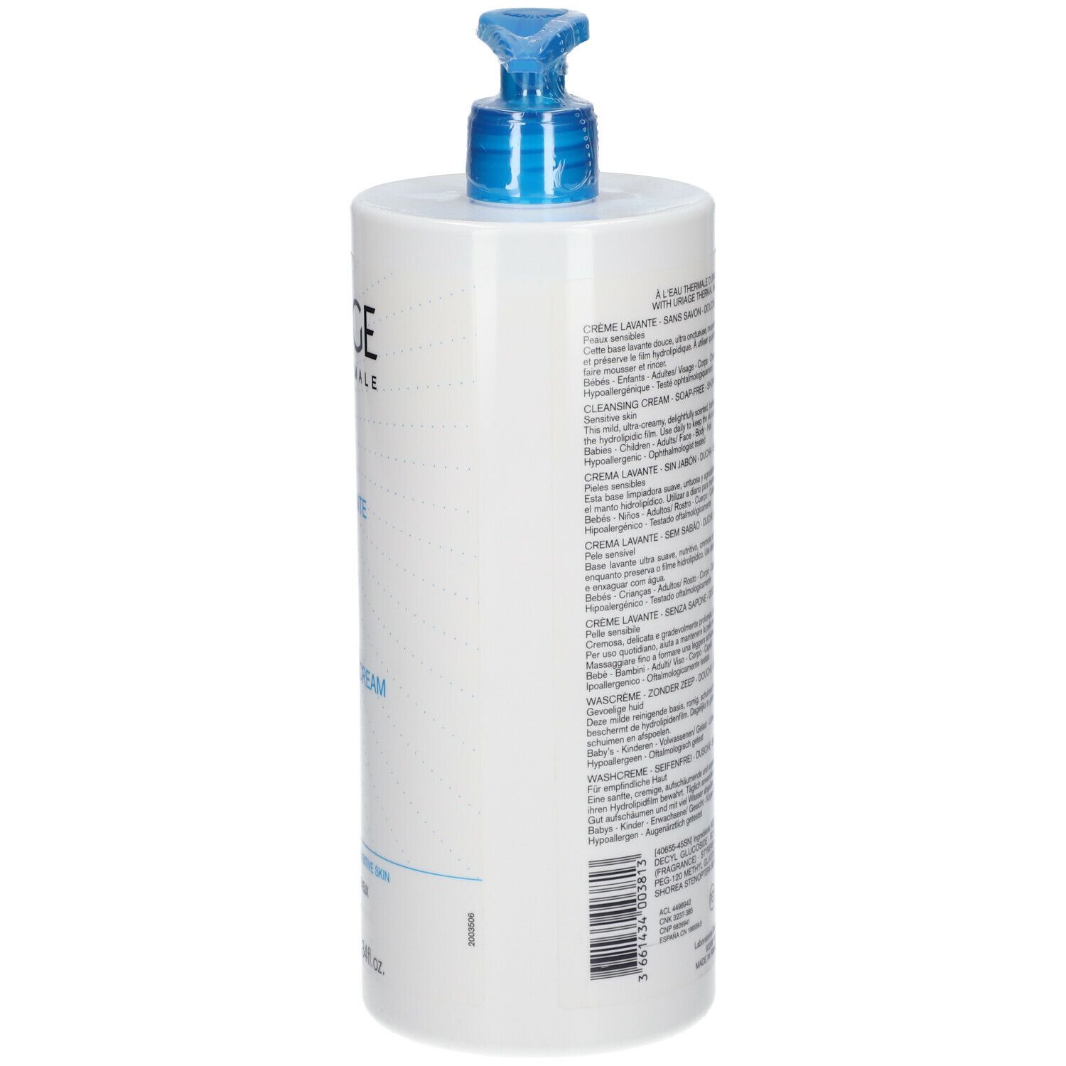 URIAGE CRÈME LAVANTE - Crème lavante.  - fl 1 l