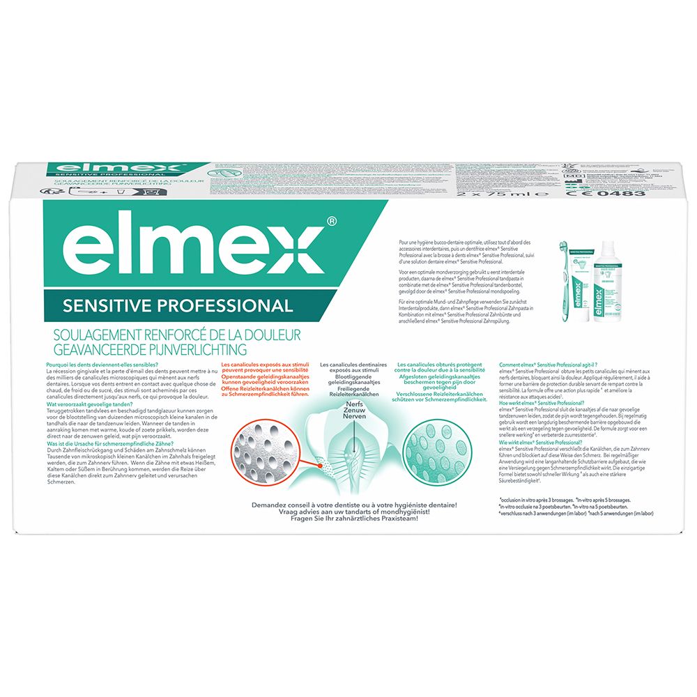 elmex® sensitive professional dentifrice