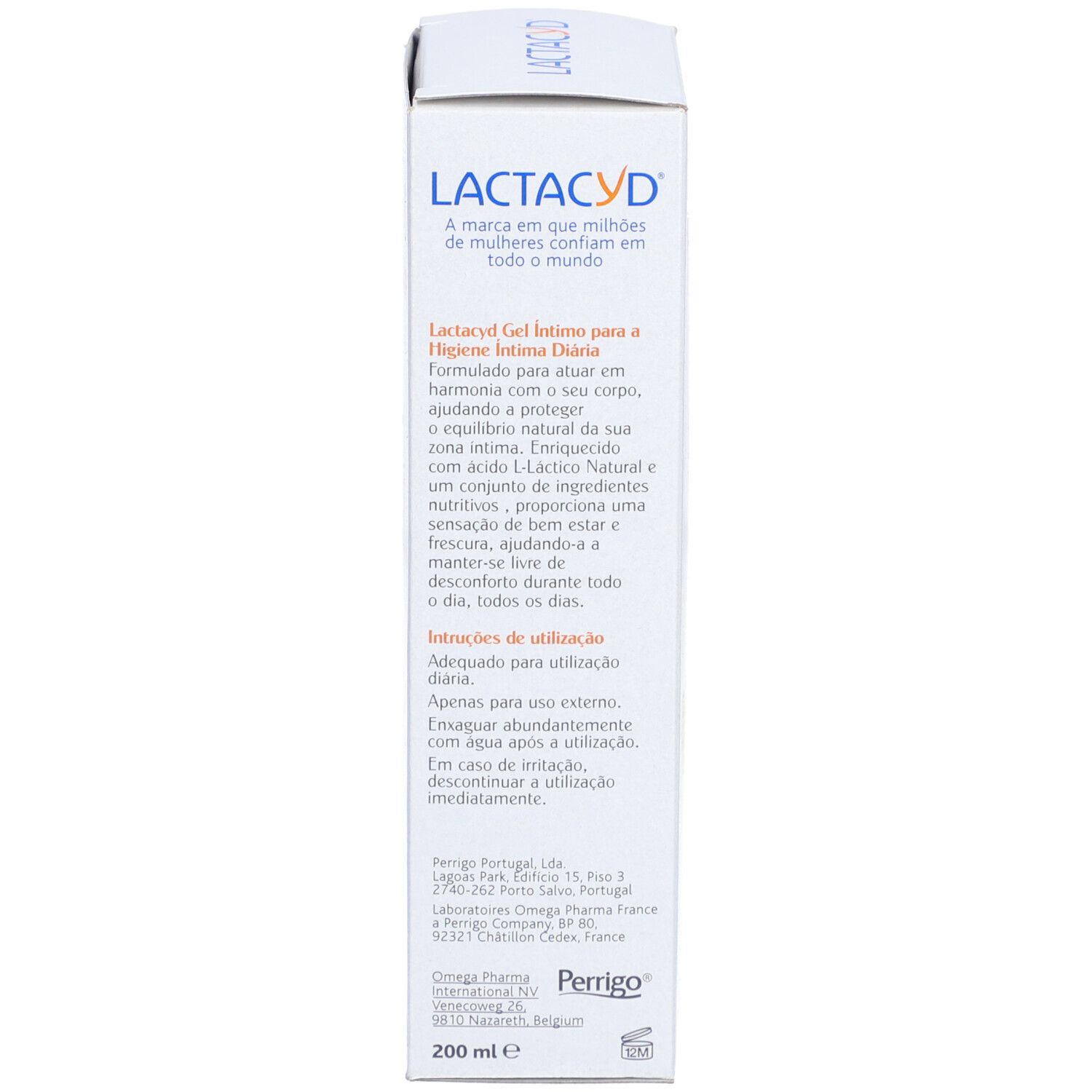 Lactacyd Classique Soin Intime Lavant 200ml