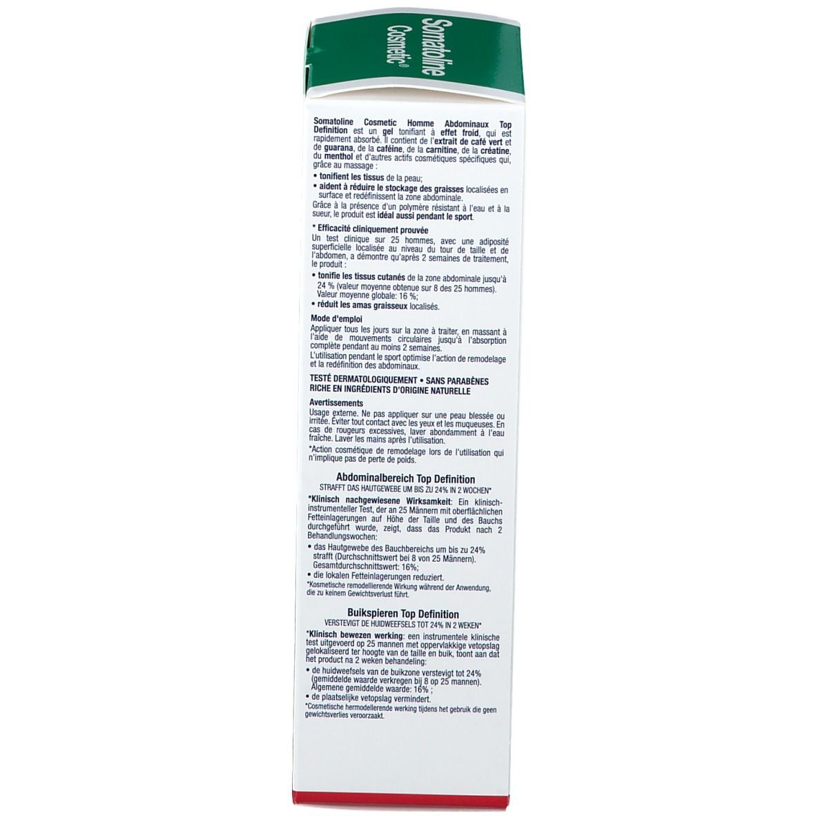 Somatoline Cosmetic® Homme abdominaux top définition