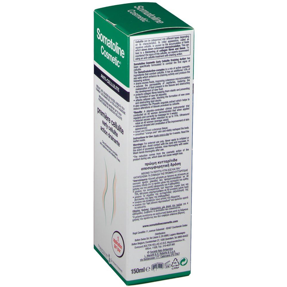 Somatoline Cosmetic® Première Cellulite Entwässernde Creme