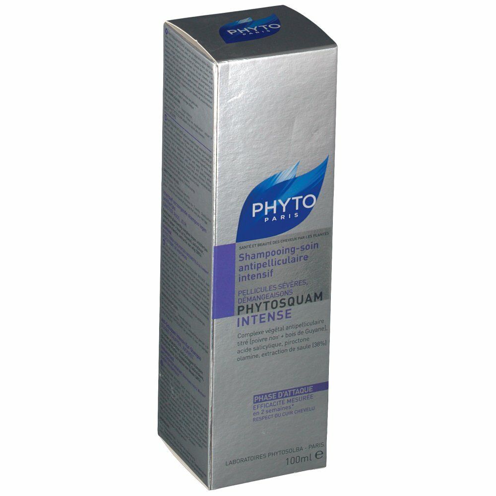 PHYTOSQUAM INTENSE SHAMPOING SOIN ANTIPELLICULAIRE - Shampoing soin antipelliculaire inten