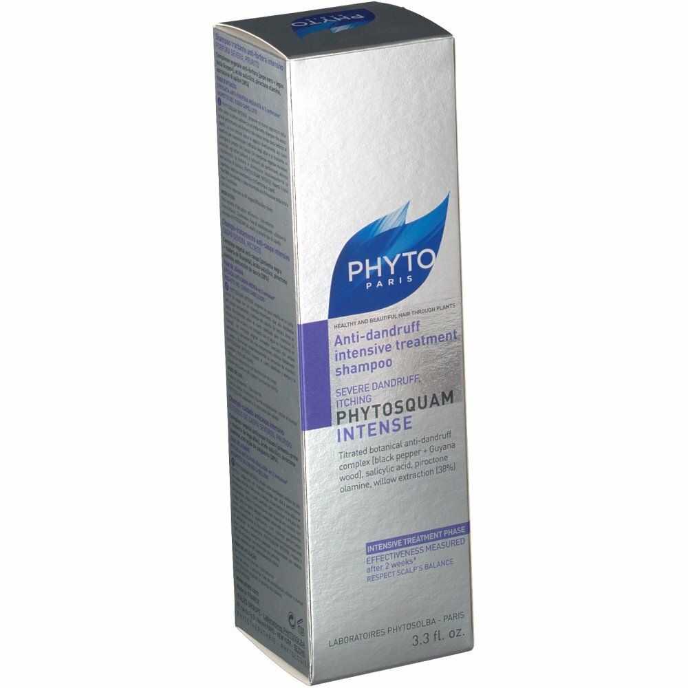 PHYTOSQUAM INTENSE SHAMPOING SOIN ANTIPELLICULAIRE - Shampoing soin antipelliculaire inten