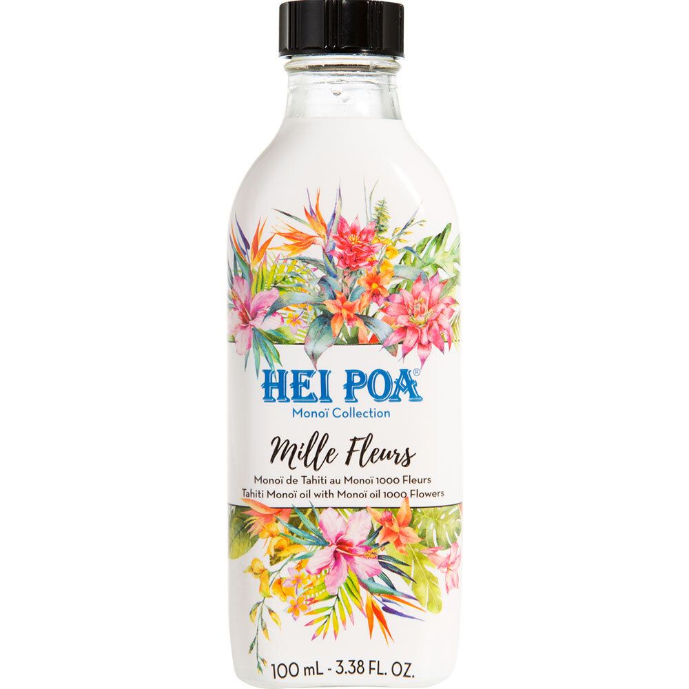 Hei Poa® reines Tahitianisches Monoi 1000 Blüten