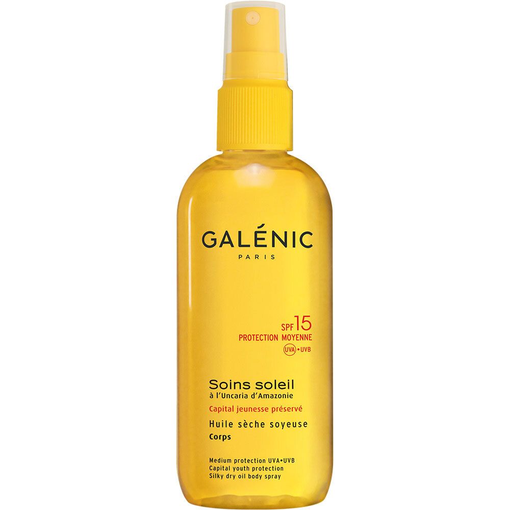 Galénic Sun Care Silky Dry Oil SPF 15
