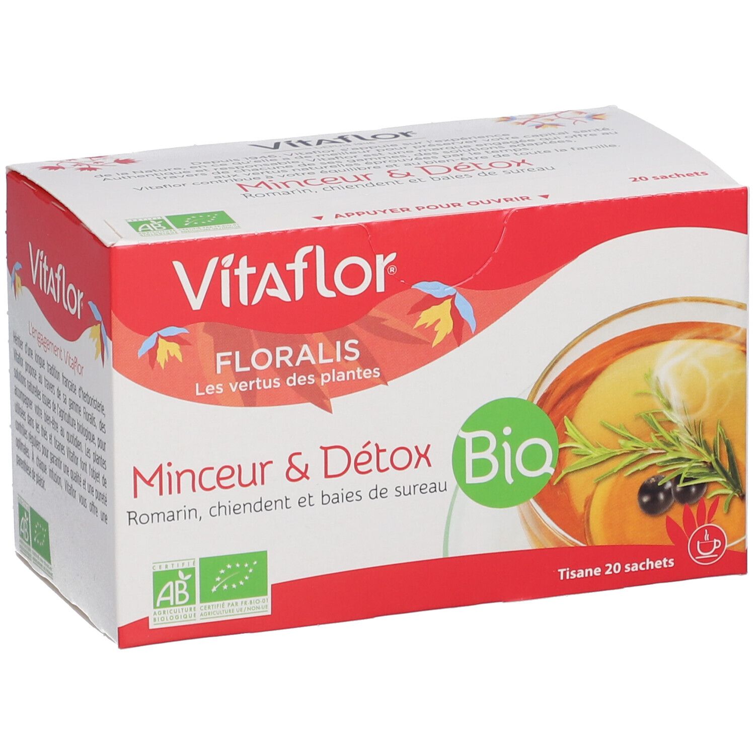 Vitaflor Bio Tisane minceur détox