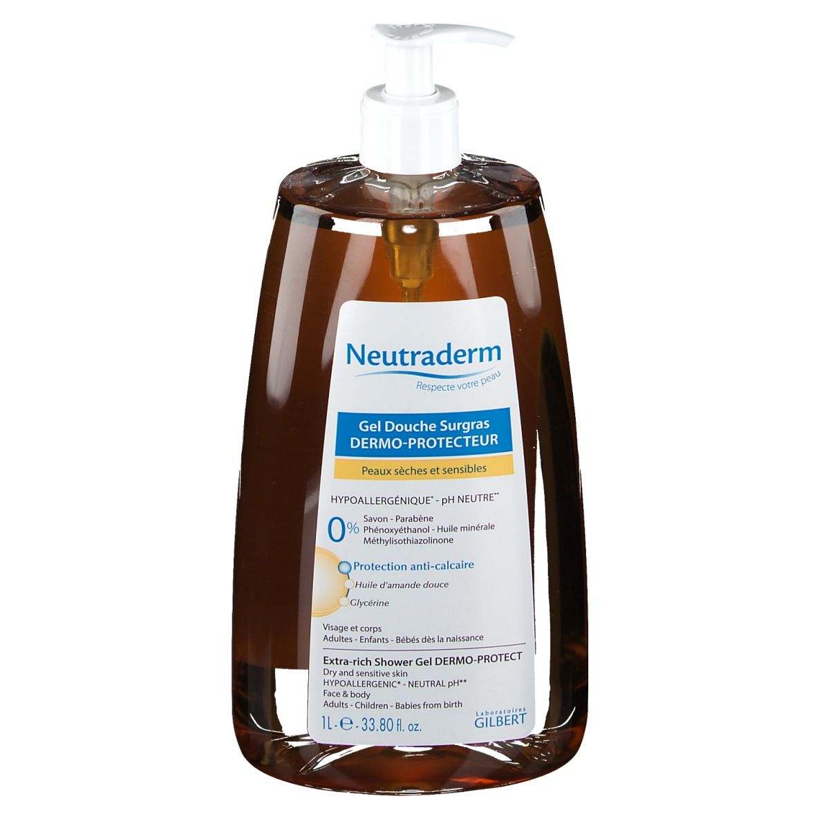 Neutraderm gel douche surgras dermo-protecteur