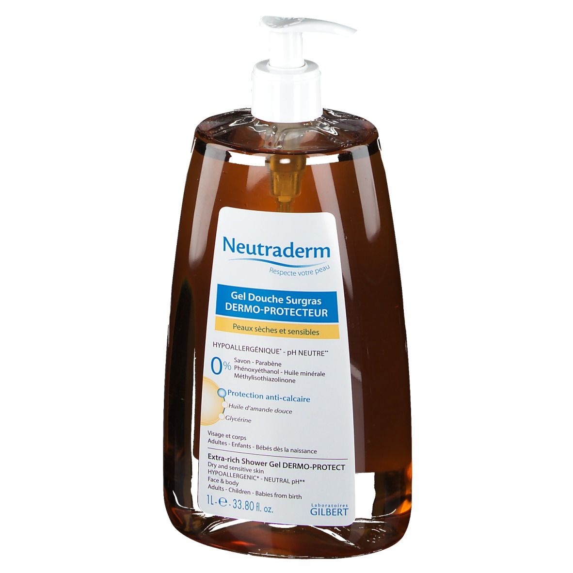 Neutraderm gel douche surgras dermo-protecteur
