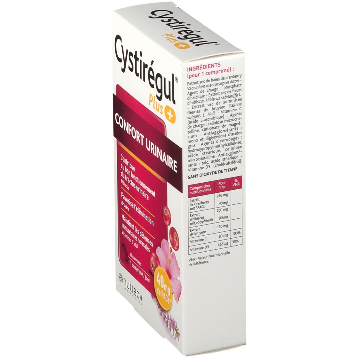 Nutreov Physcience Cystirégul® Plus gêne urinaire