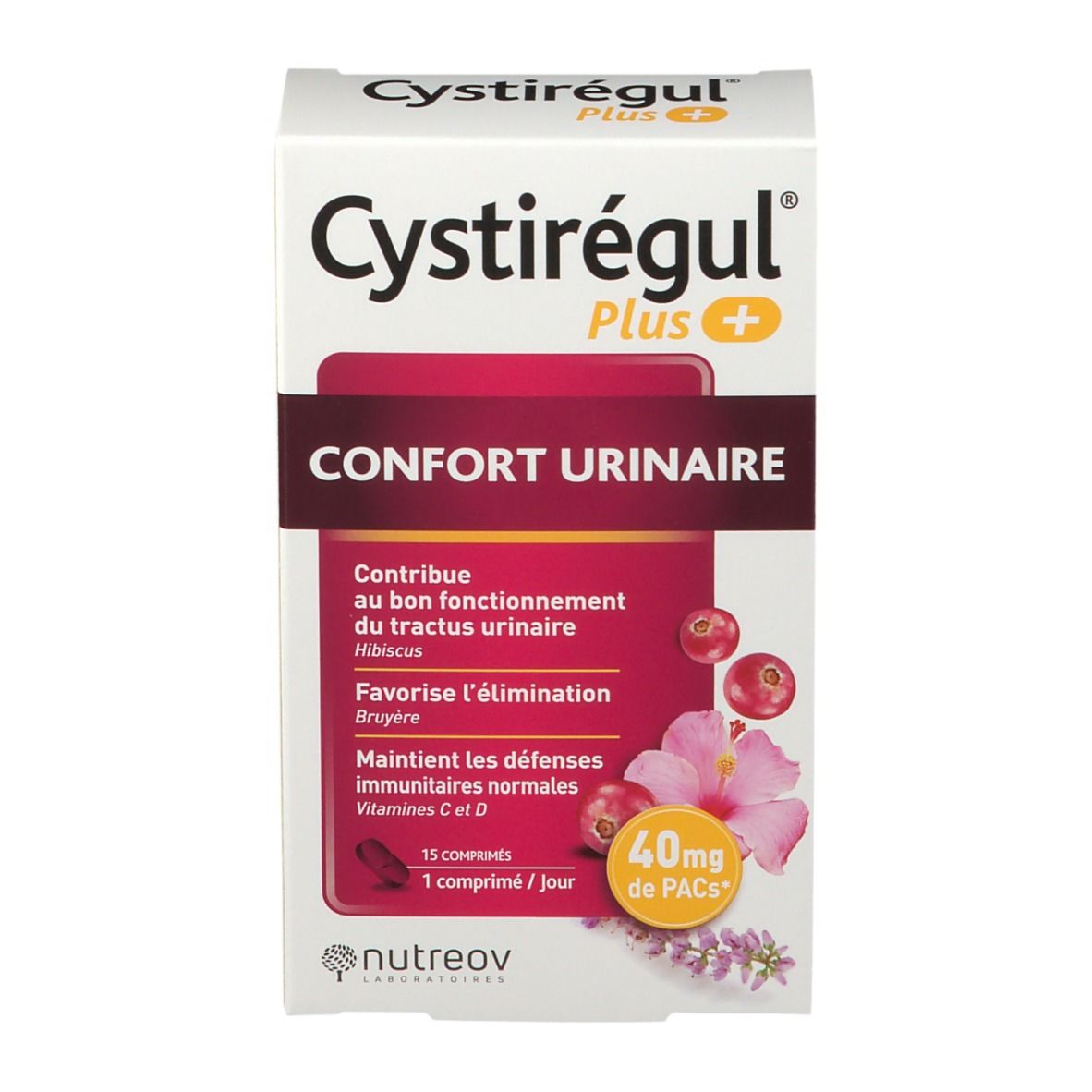 Nutreov Physcience Cystirégul® Plus gêne urinaire