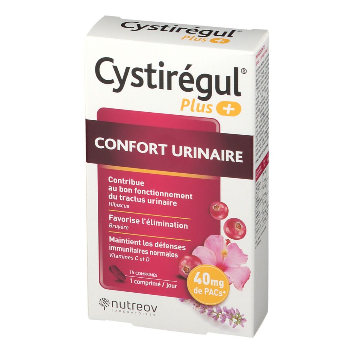 Nutreov Physcience Cystirégul® Plus gêne urinaire