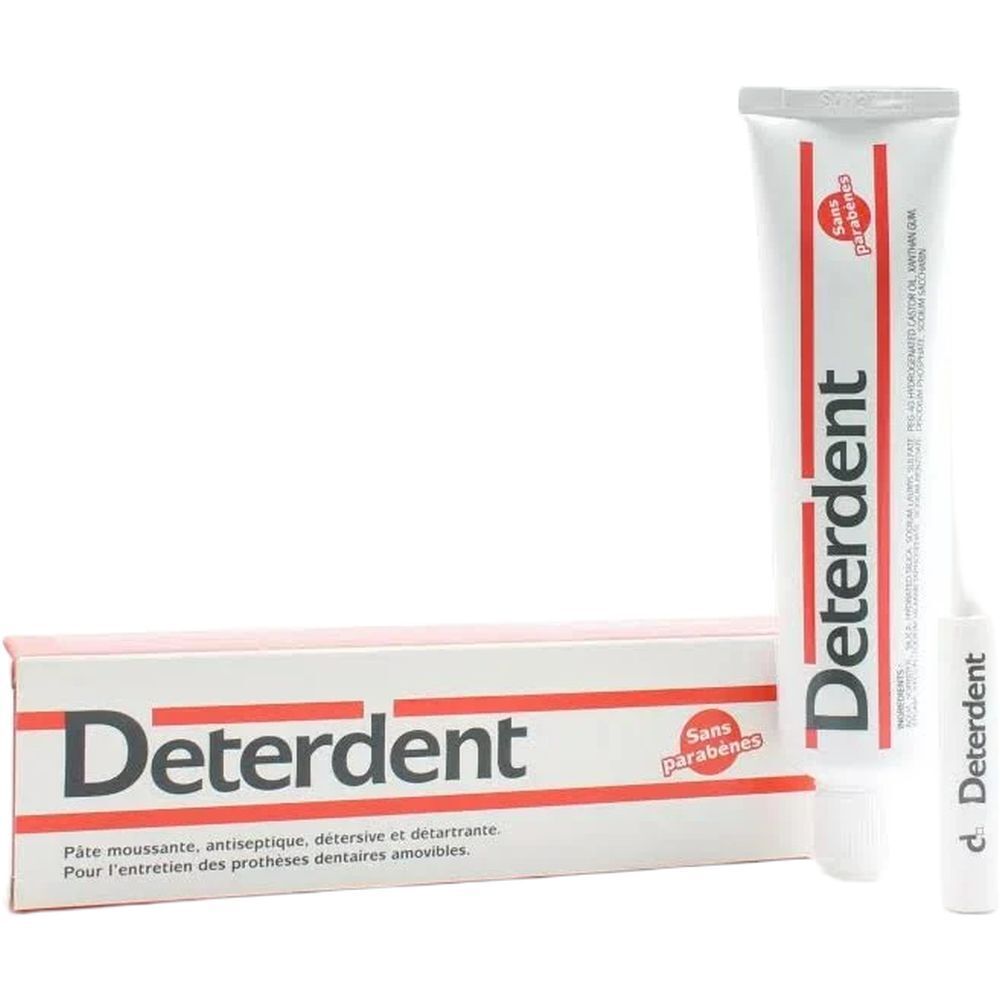 DETERDENT Schäumende Paste für Zahnprothesen