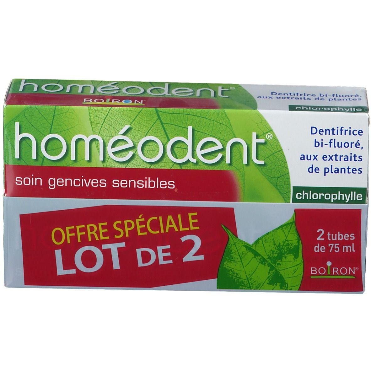 Homodent empfindliches Zahnfleisch Pflege Chlorophyll